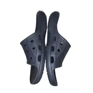 Crocs women’s 7 slides men’s black slip on waterproof  sandals size 5 7 Crocs Men main image 2